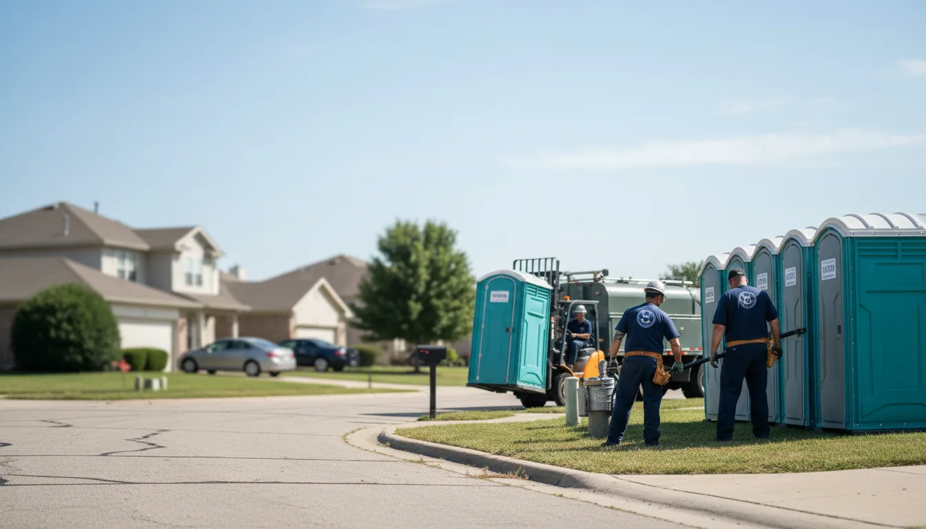 Porta Potty Rental in Stockdale, TX near me